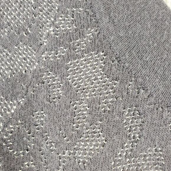 J. Jill Women's M Layered Knit V-Neck Top Brown Tan Coastal Casual Sweater Wool - Picture 3 of 10